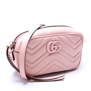 634936 Marmont Aria Mini Camera Bag Pink