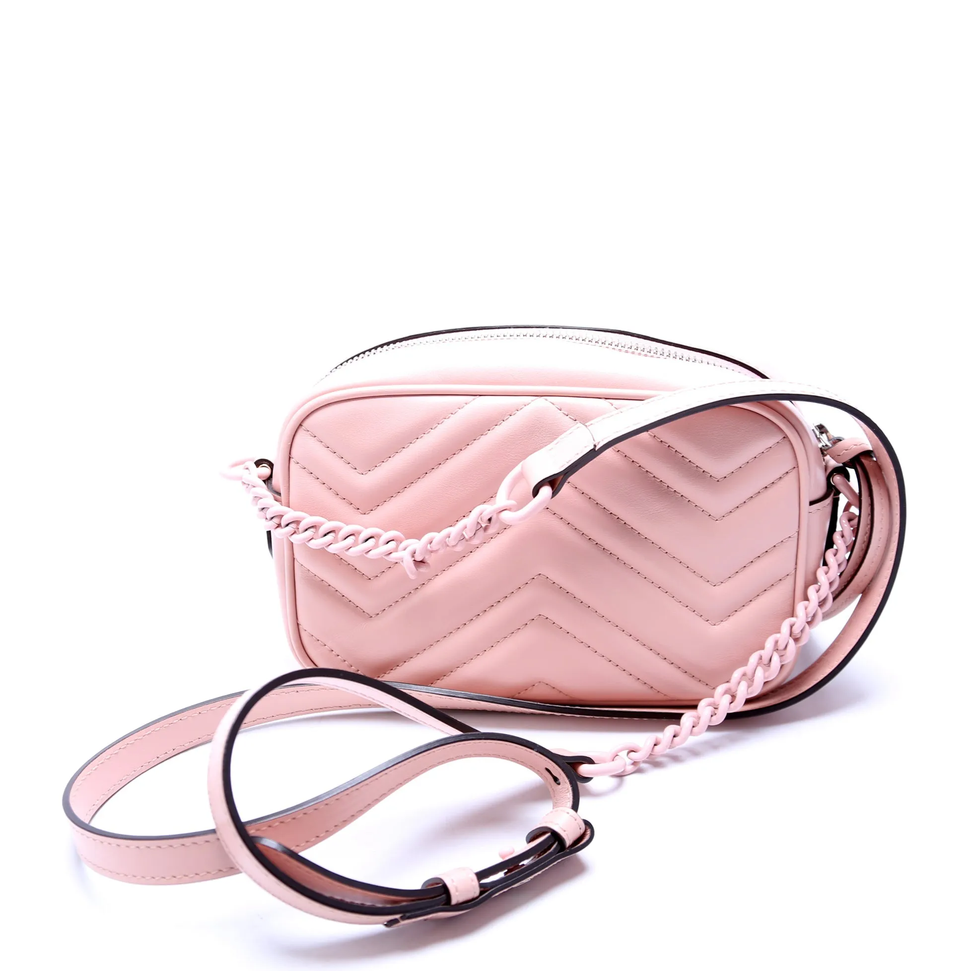 634936 Marmont Aria Mini Camera Bag Pink