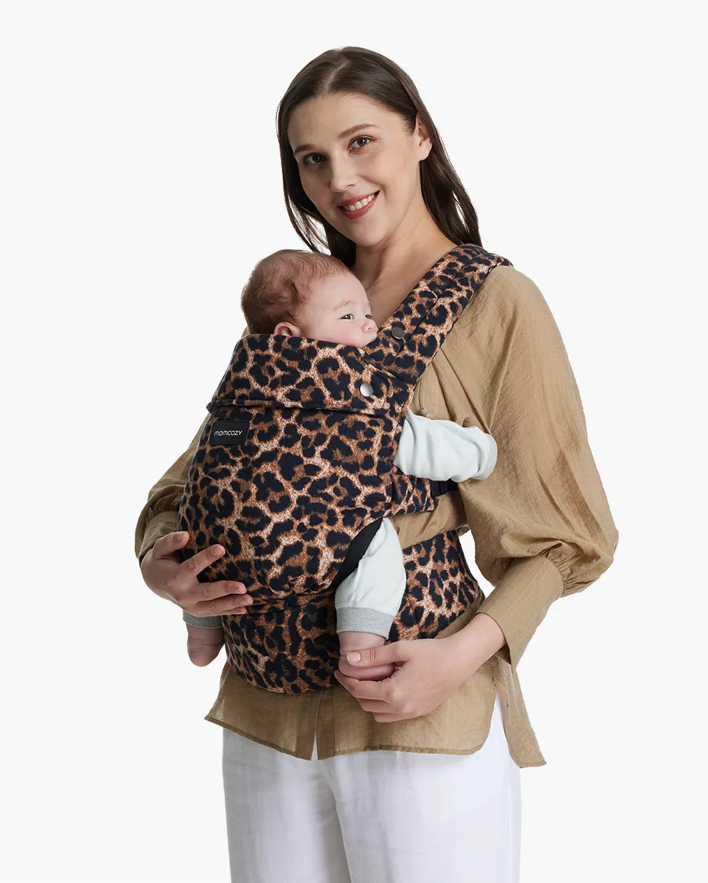 Baby Carrier Newborn to Toddler -  Leopard Color