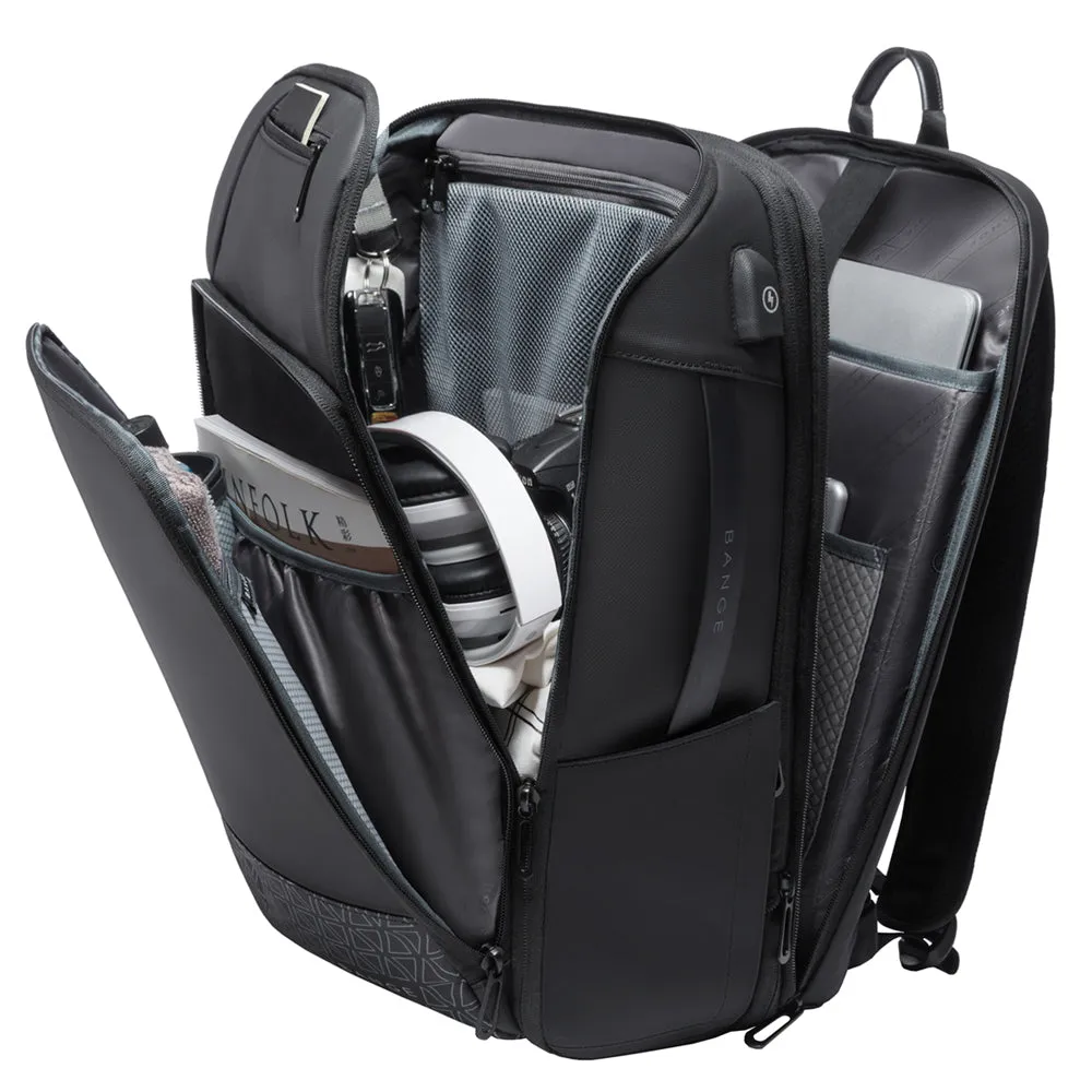 BANGE Business Travel Waterproof Backpack