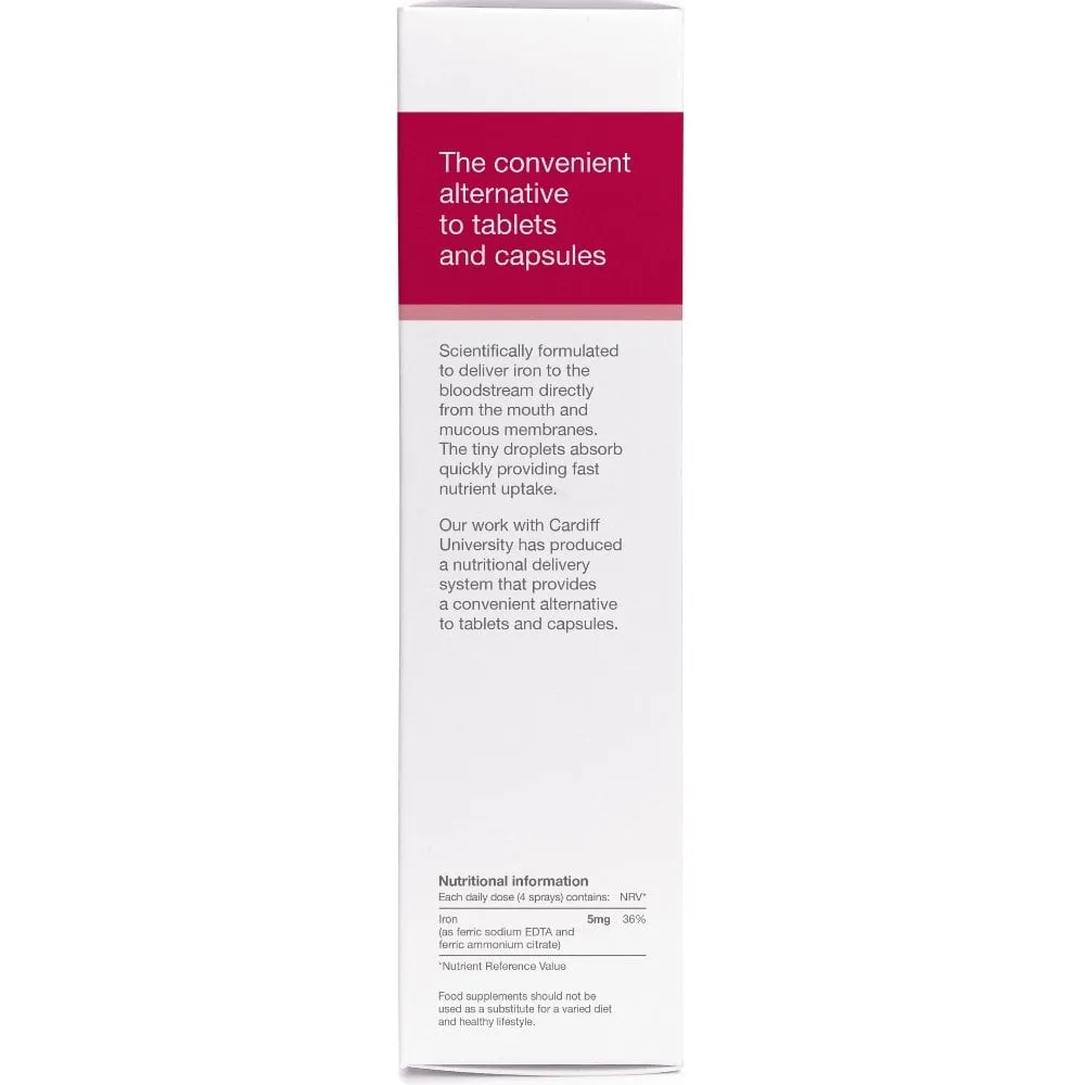 BetterYou Iron 5mg Daily Oral Spray 25ml