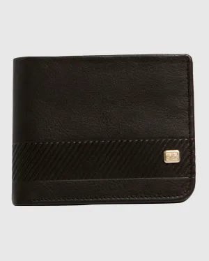 Billabong Secret Pocket Leather Wallet
