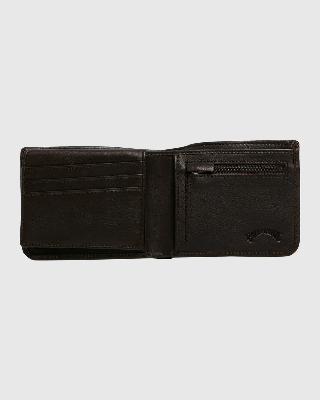 Billabong Secret Pocket Leather Wallet