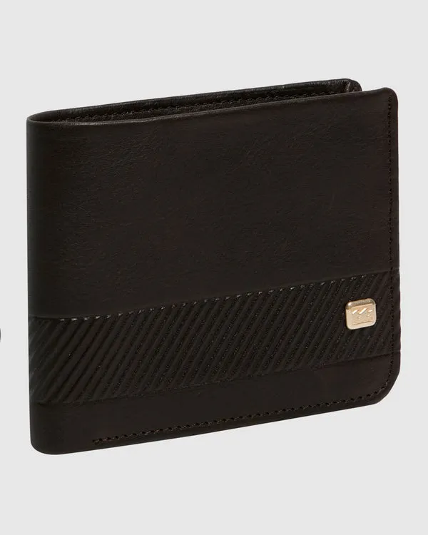 Billabong Secret Pocket Leather Wallet