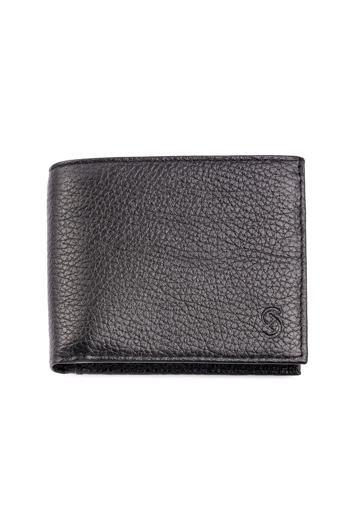 Black Bifold Leather Wallet