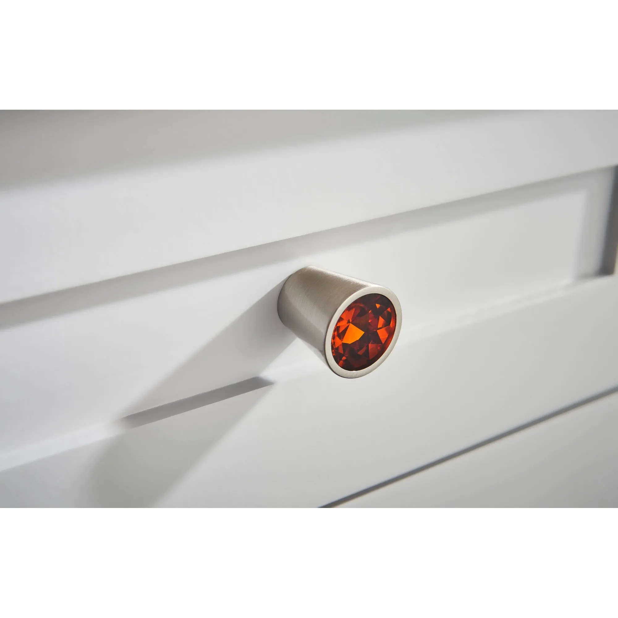 Black Crystal Center Knob