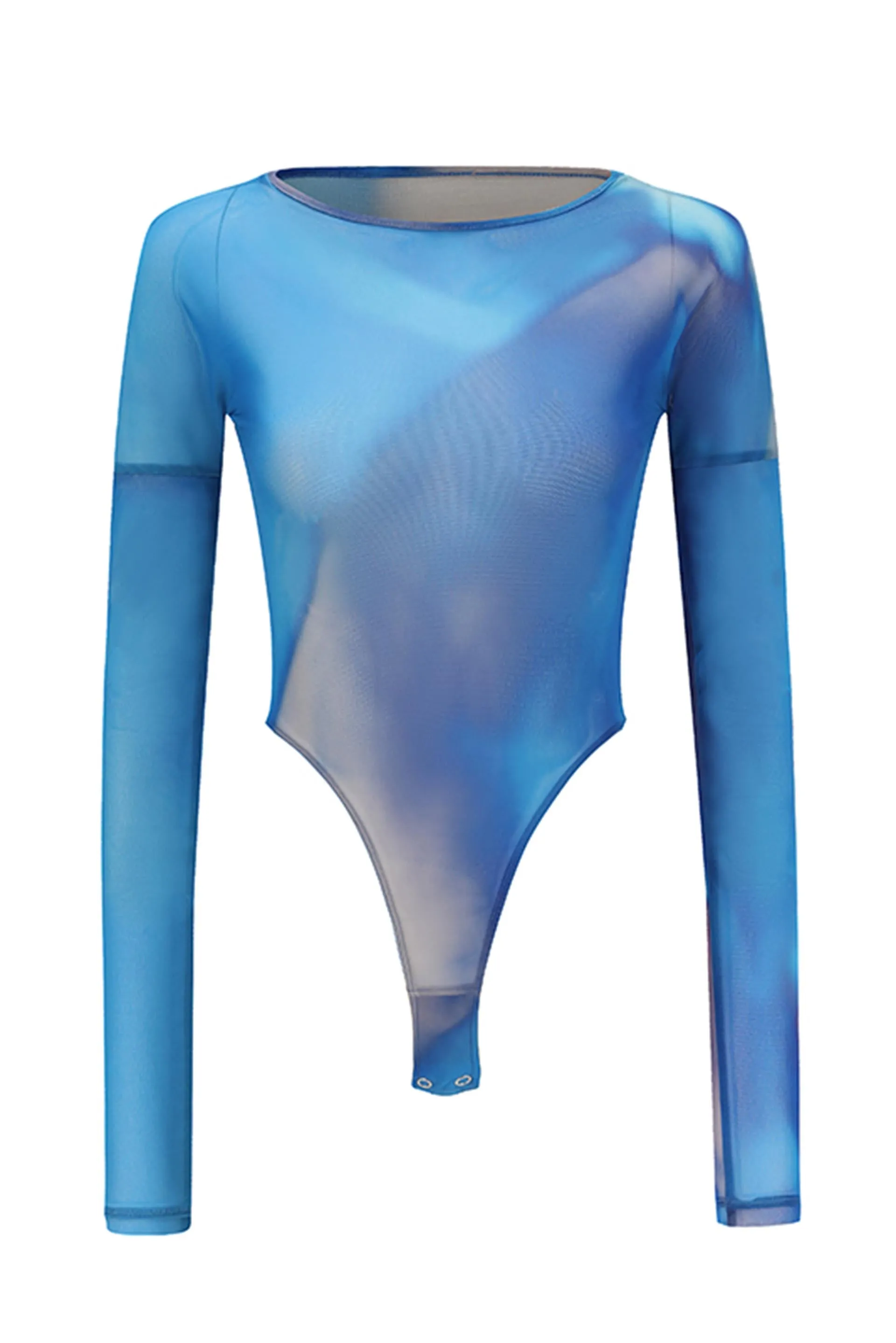 Blue Painted Bodysuit