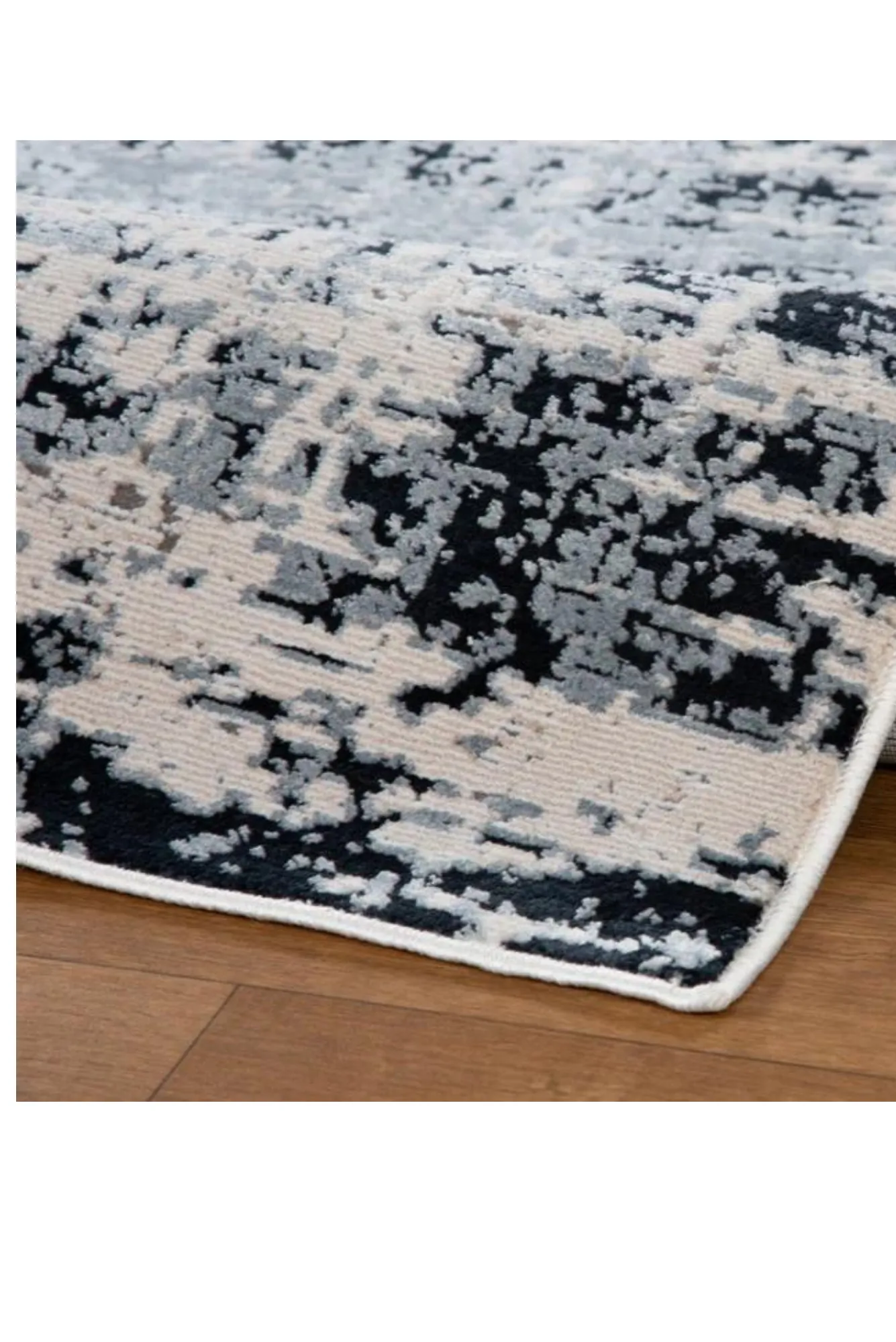 Brilliant Contemporary 420 Abstract Rugs - Blue