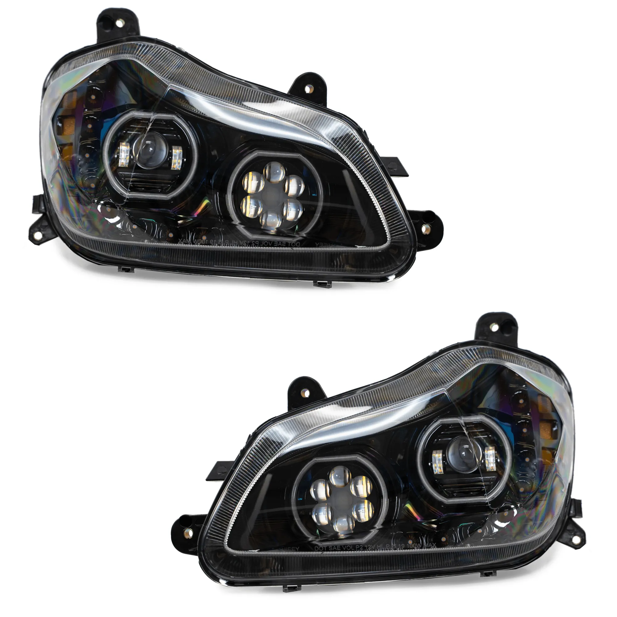 Brilliant Kenworth T-680 LED Headlight 12-22