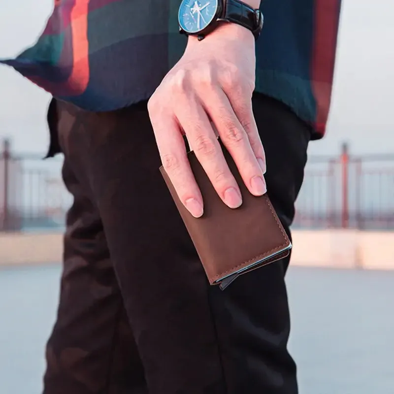 British Style Wallet Card Holder