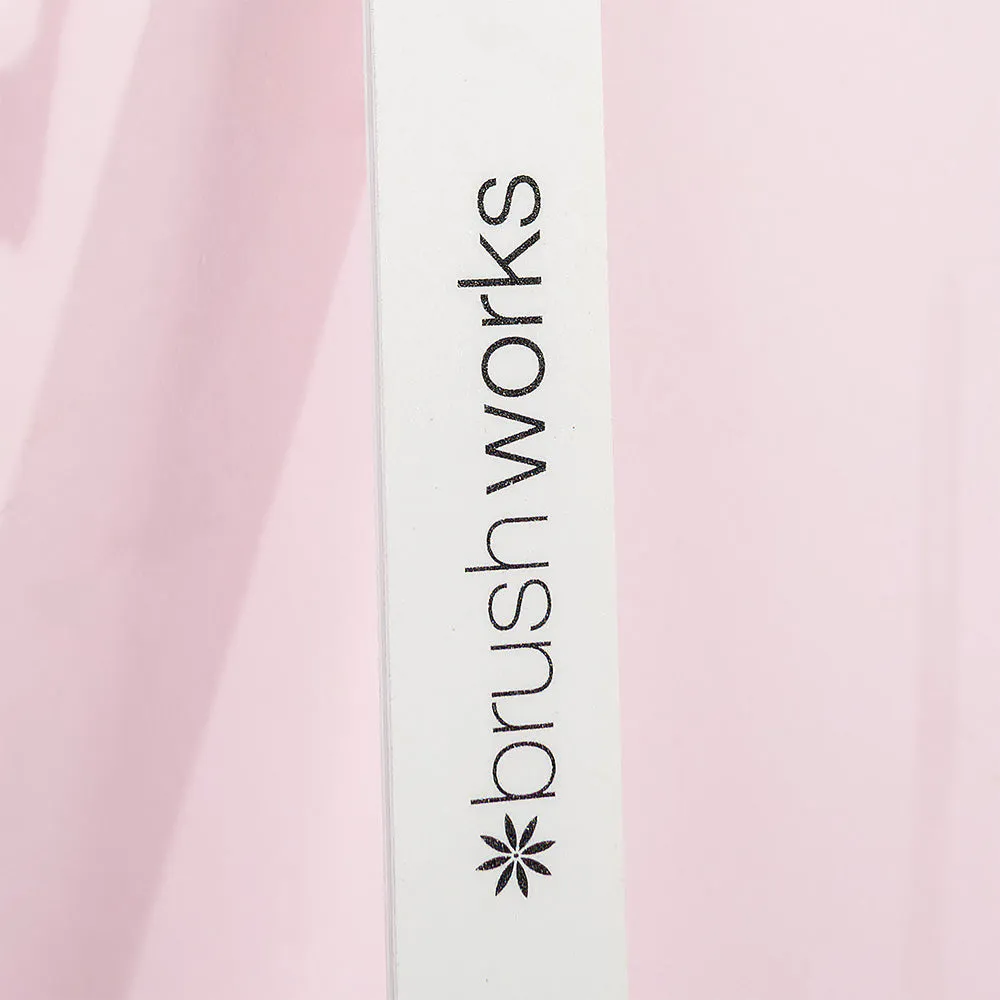 Brushworks Coloured Nail Files Pack of 4