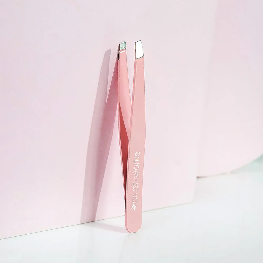 Brushworks Precision Slanted Tweezers