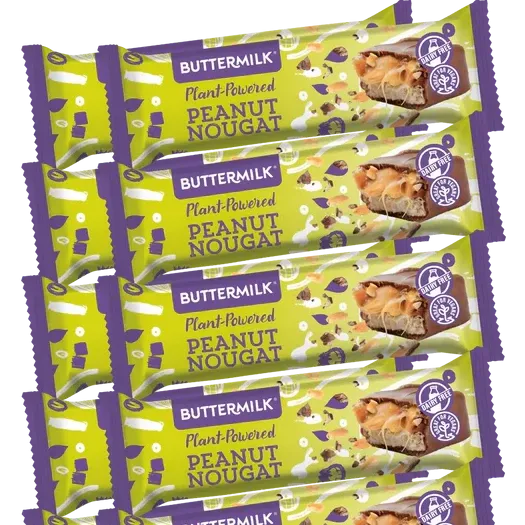 Buttermilk Peanut Nougat Bar Box of 12