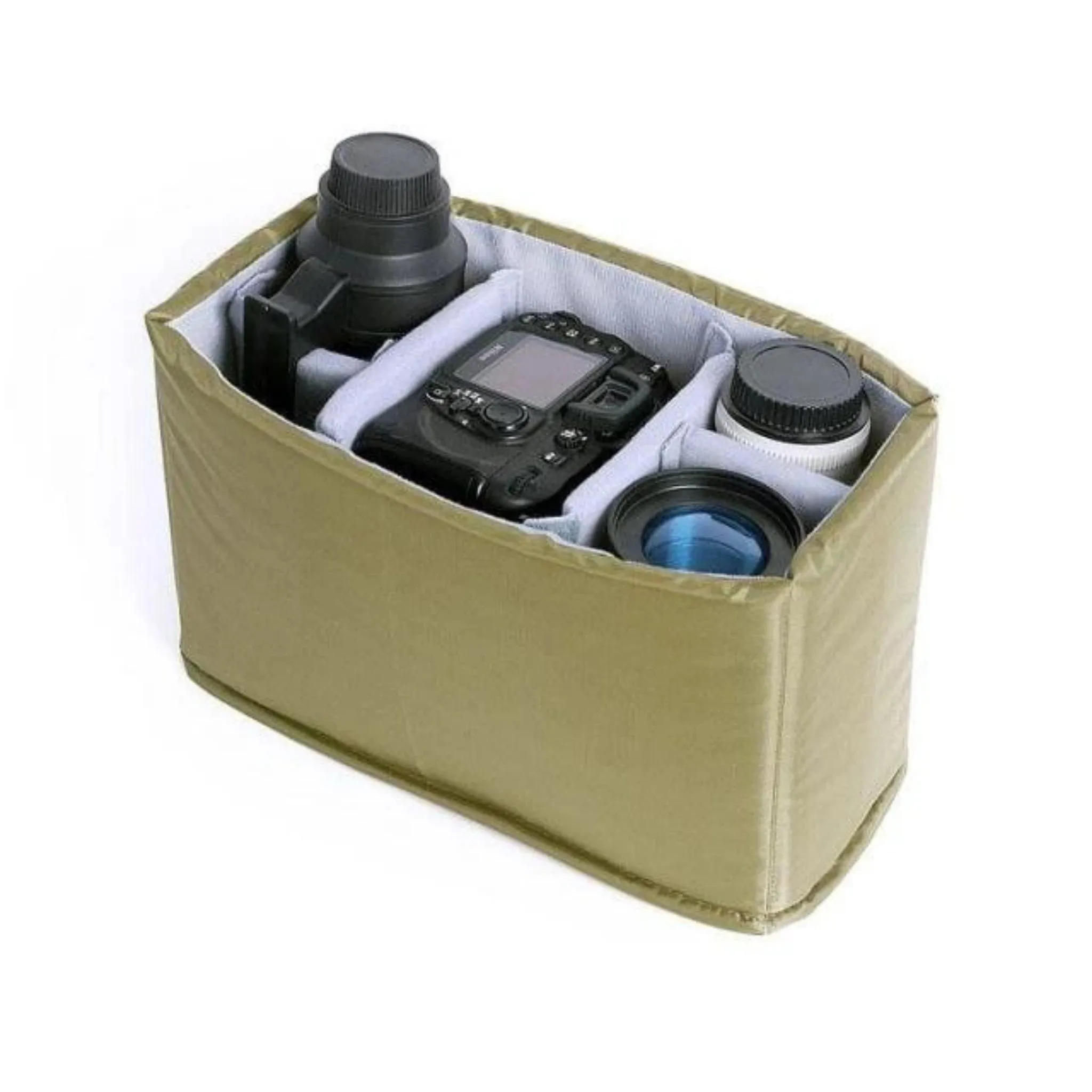 Camera Insert Bags - Army Green