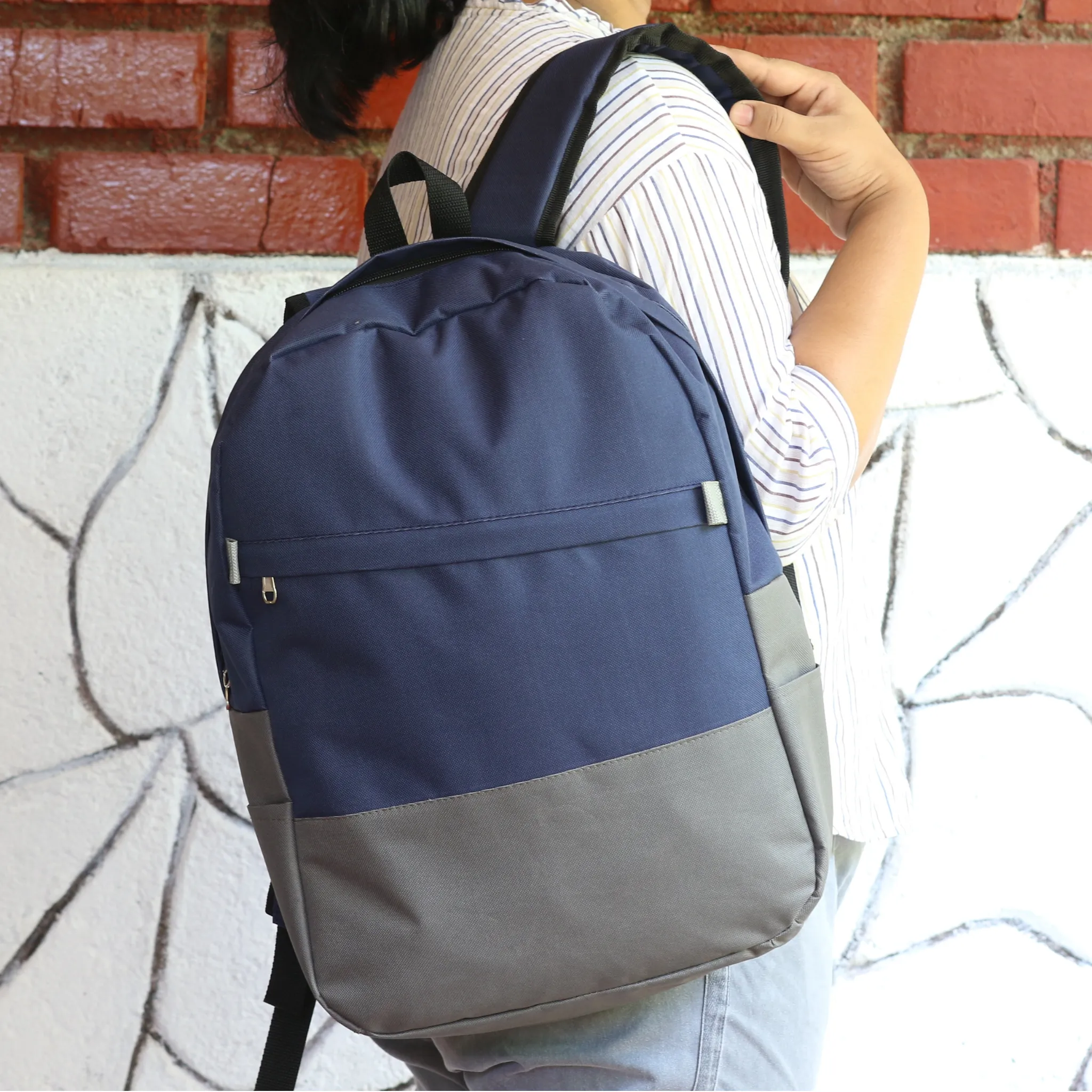 CBP07 – Two Color Casual Backpack