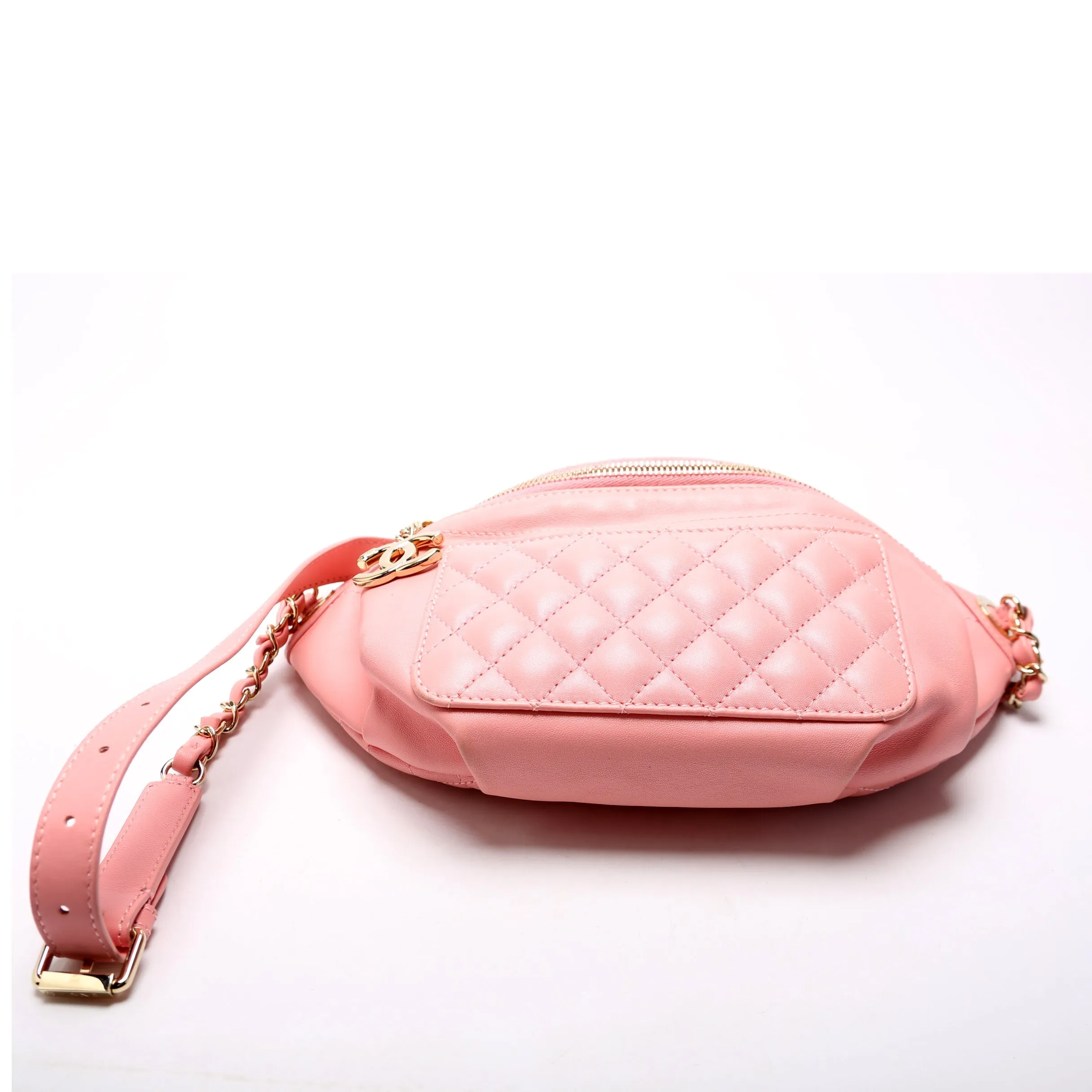 CC Waist Bag Quilted Lambskin 27M