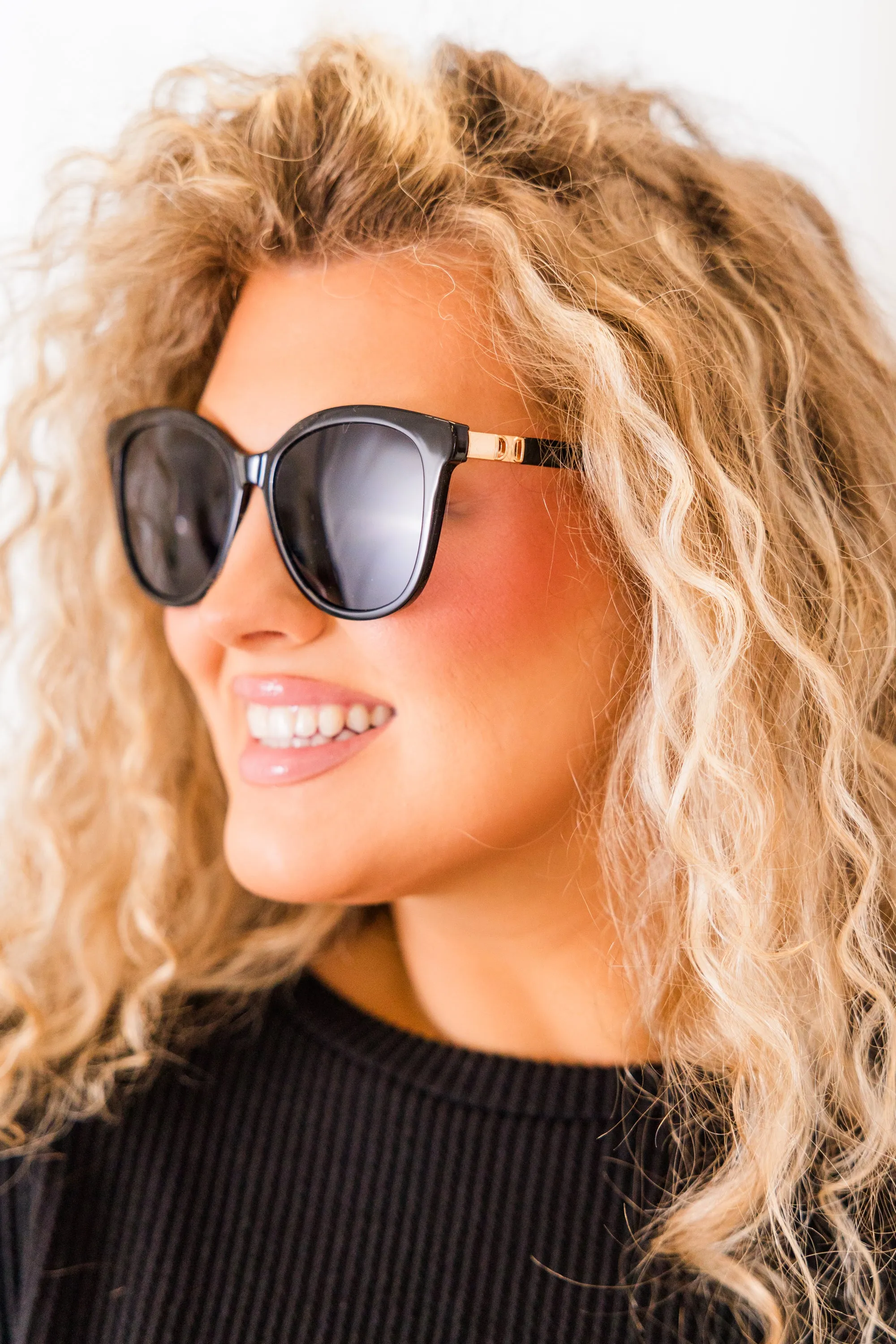 City Chic Sunglasses, Black