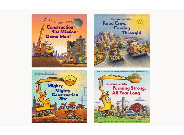 Construction Site Mission Books