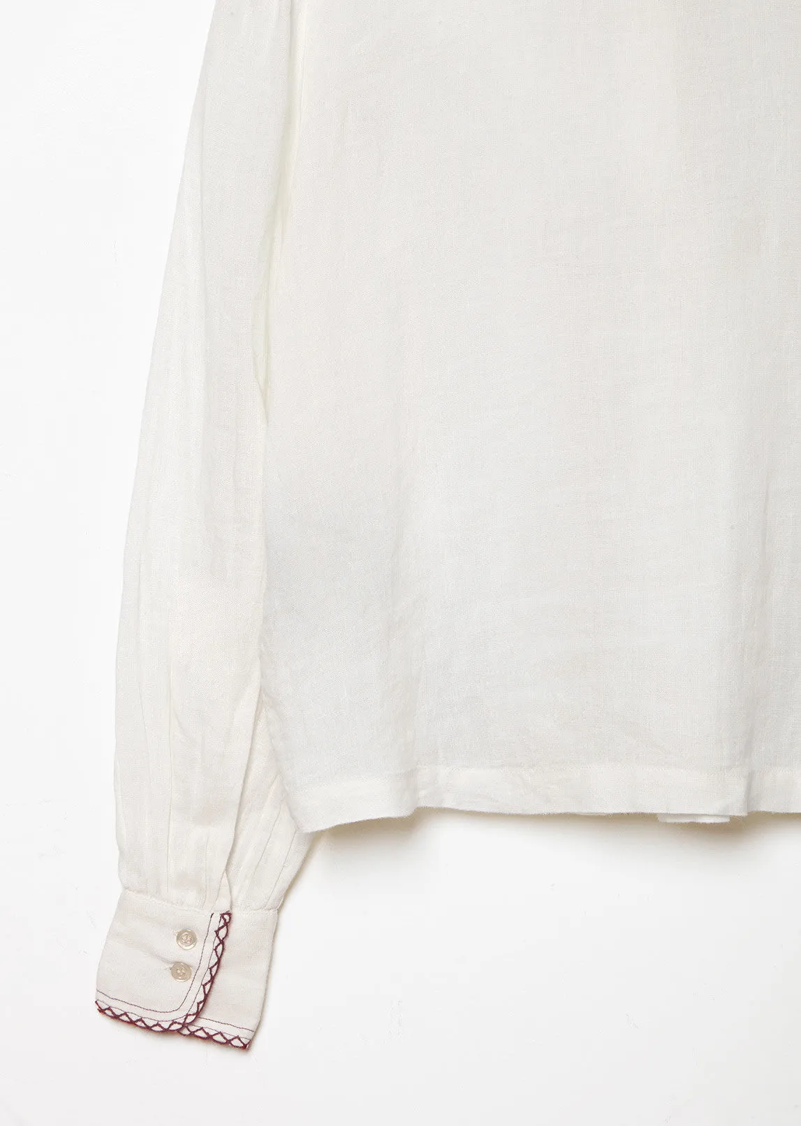 Daloa Chic Linen Blouse