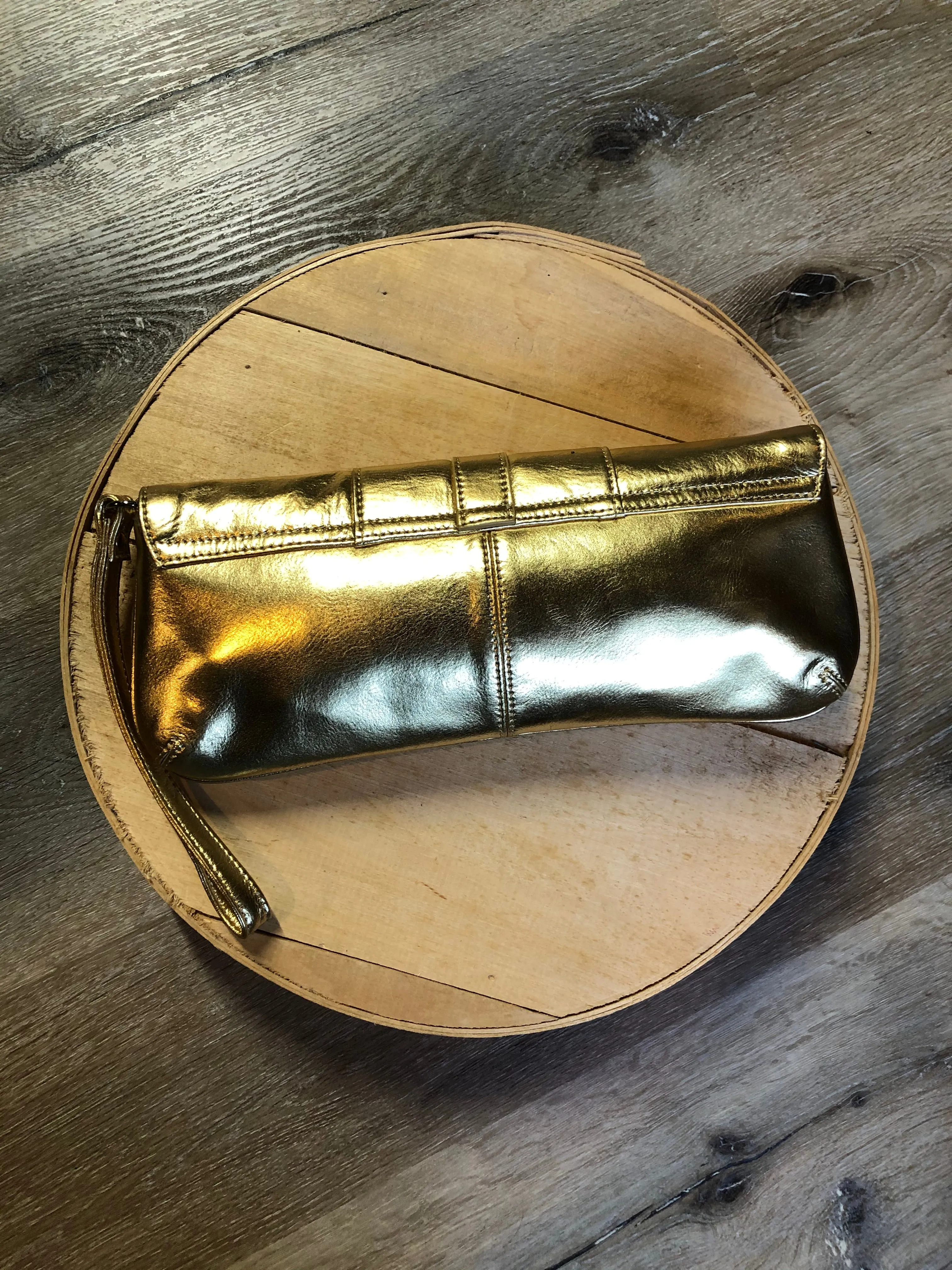 Danier Gold Clutch