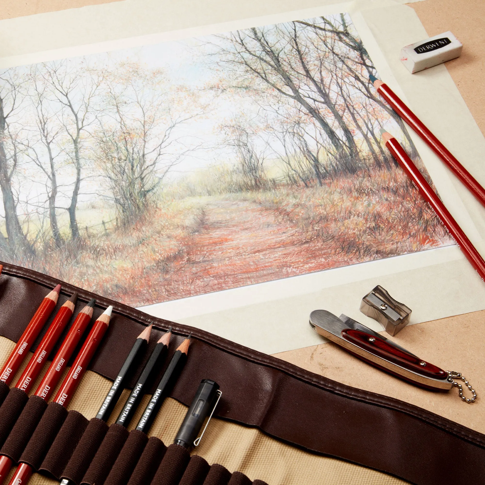 Derwent Drawing Pencils Set of 6