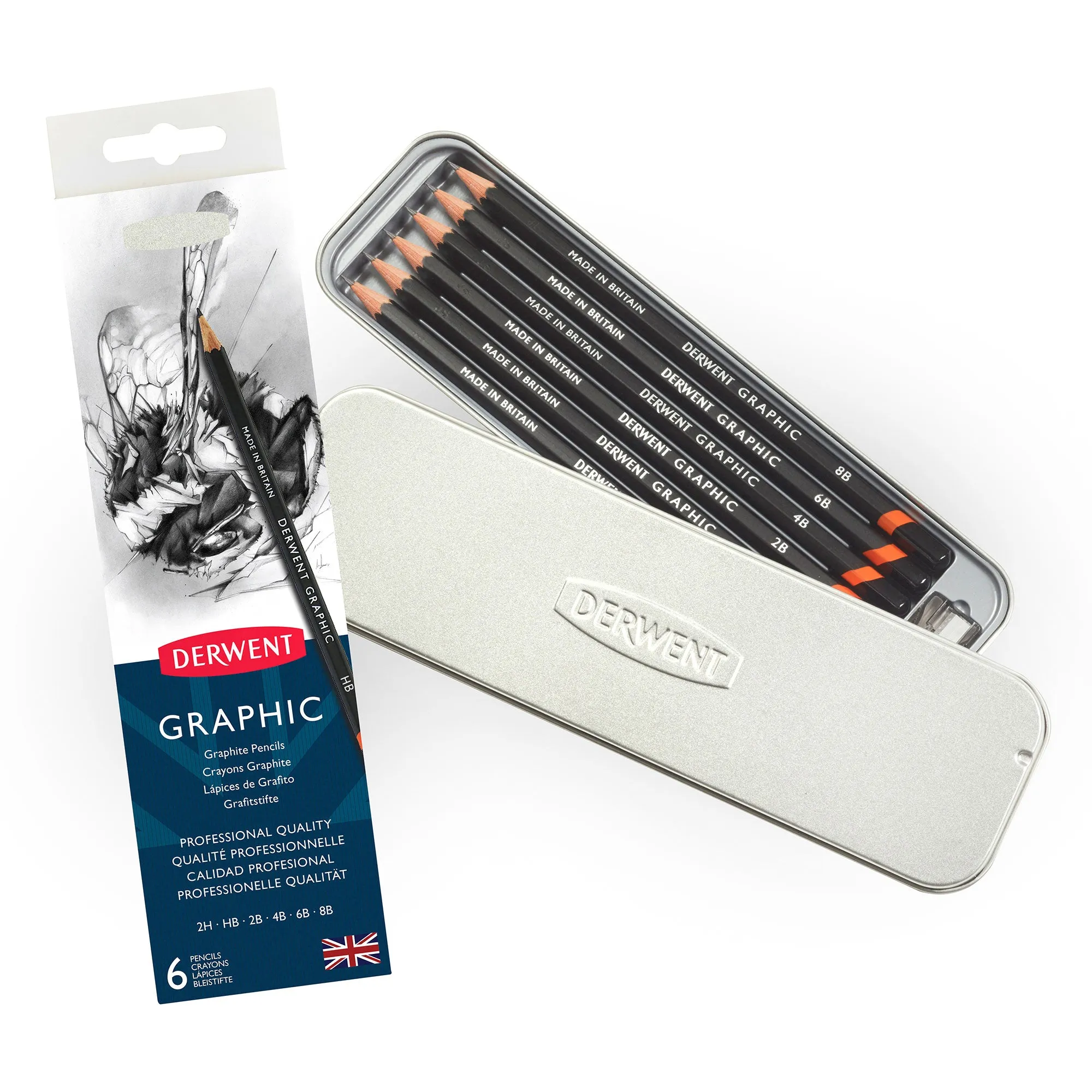 Derwent Graphic 6 Pencil Set