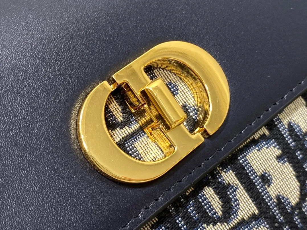 DR458 30 Montaigne Avenue East-West Double Carry Mini Bag / HIGHEST QUALITY VERSION / 8.5x4x2.5inches
