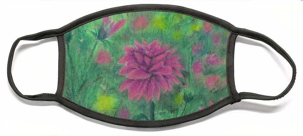 Dreaming of Dahlias ~ Face Mask