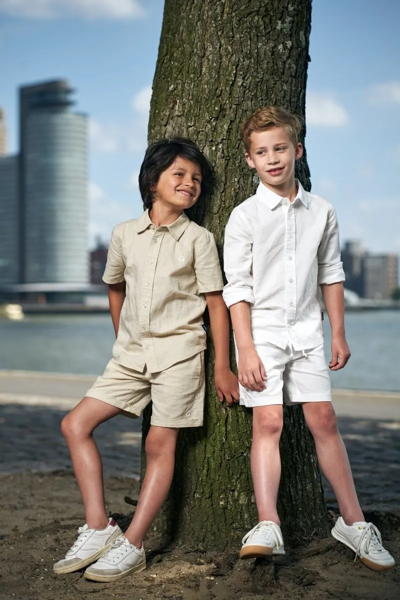 EVIO short sleeve shirt Sand