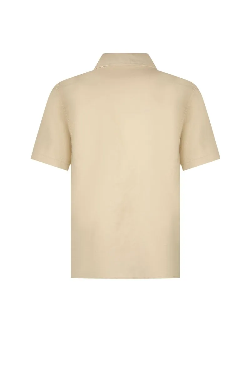 EVIO short sleeve shirt Sand