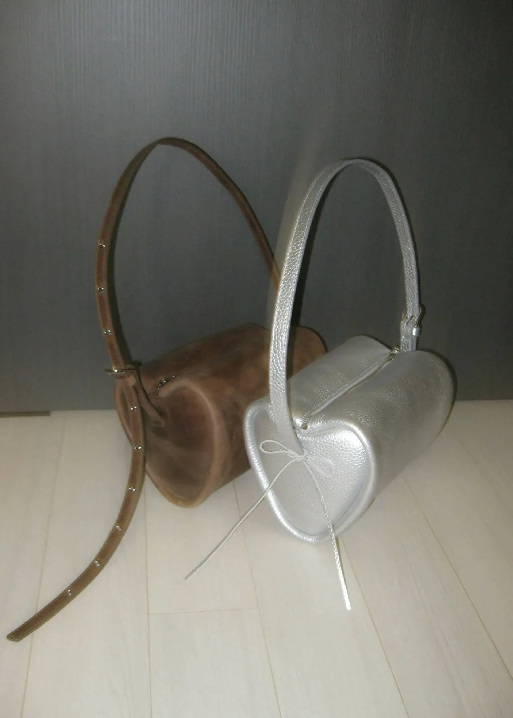 Eyelet Heart Bag Vintage Brown
