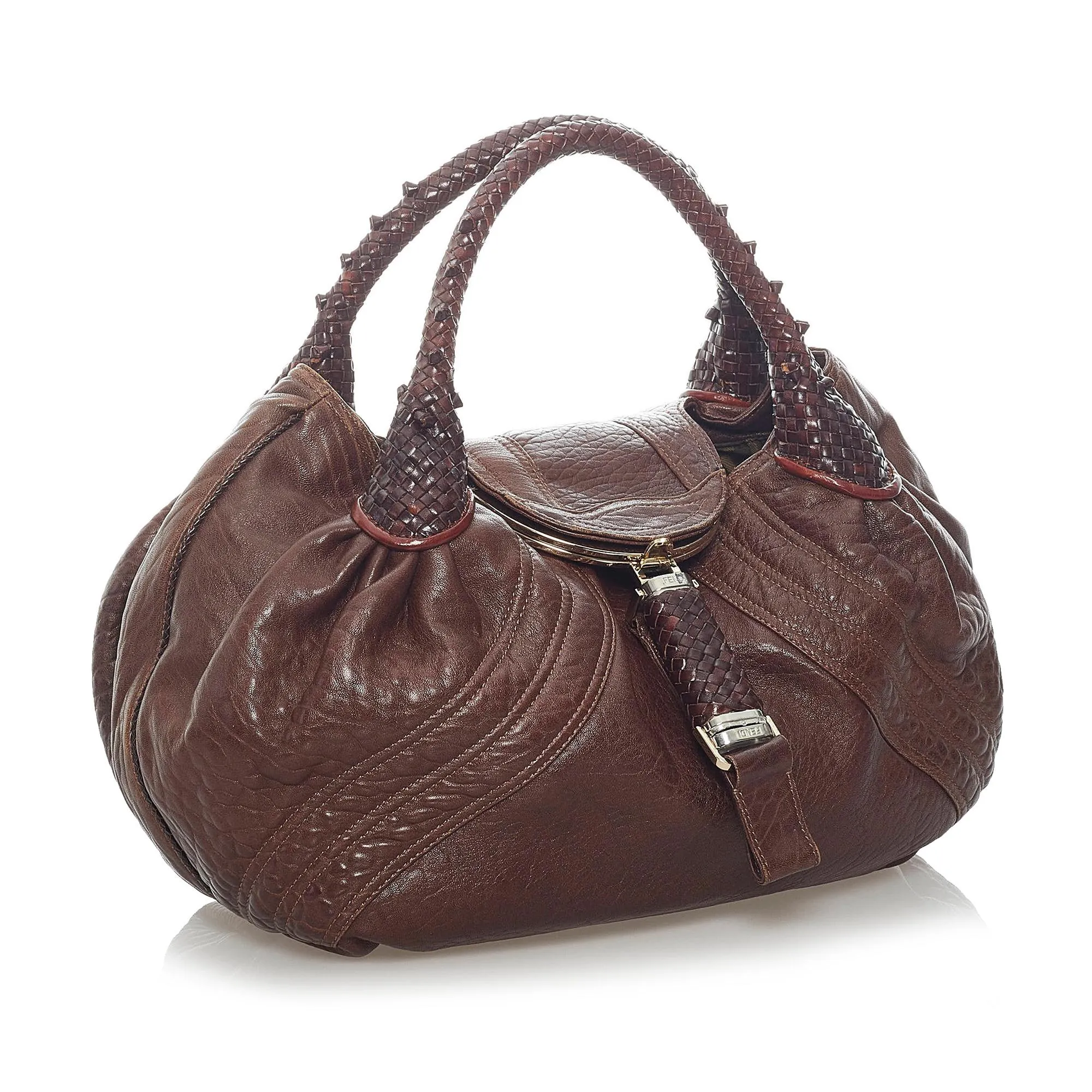 Fendi Spy Leather Handbag (SHG-33435)