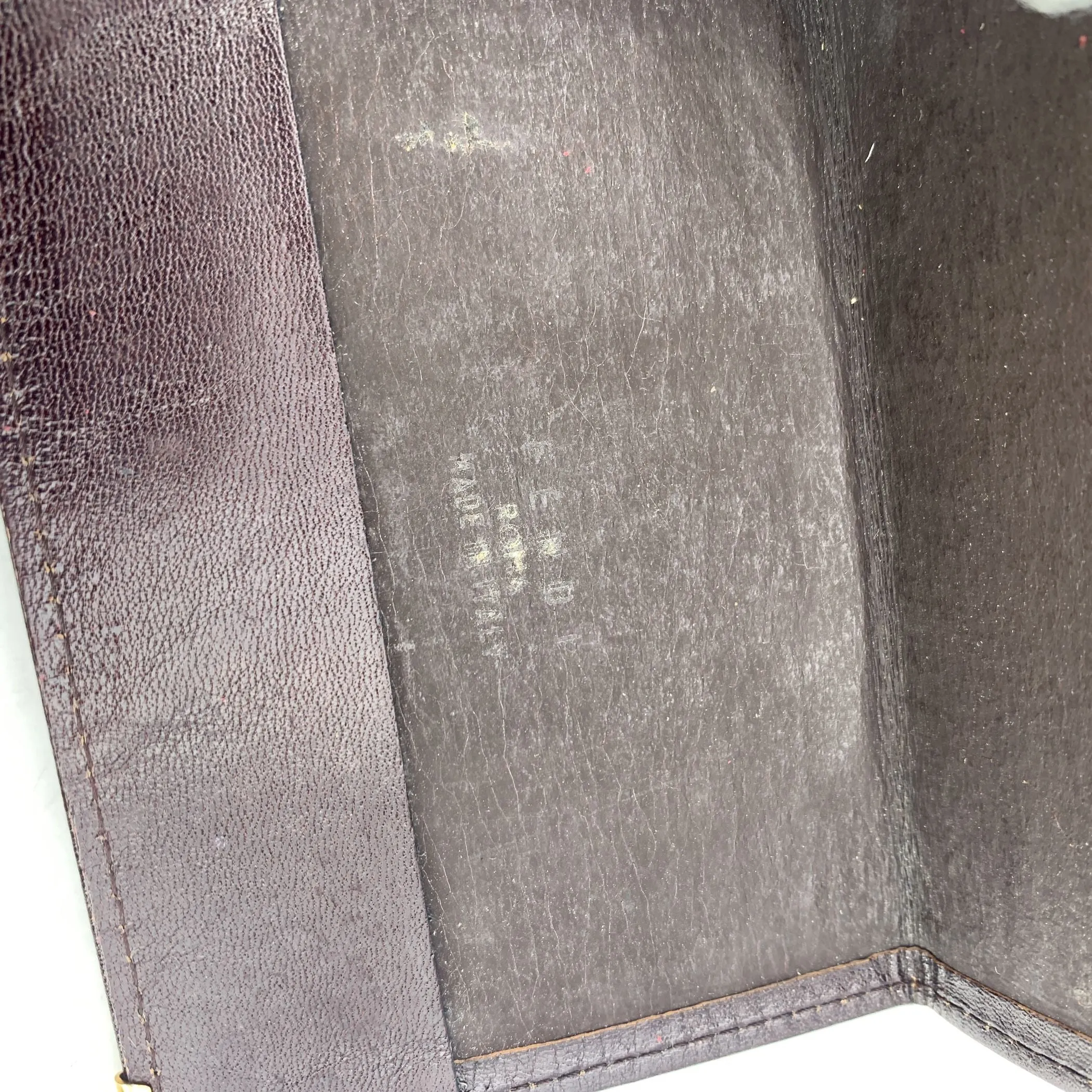Fendi Vintage Zucca Monogram Canvas Document Holder