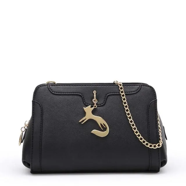 FOXER Leather  Clutch Bag