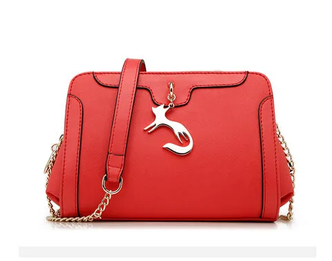 FOXER Leather  Clutch Bag
