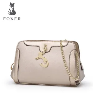 FOXER Leather  Clutch Bag