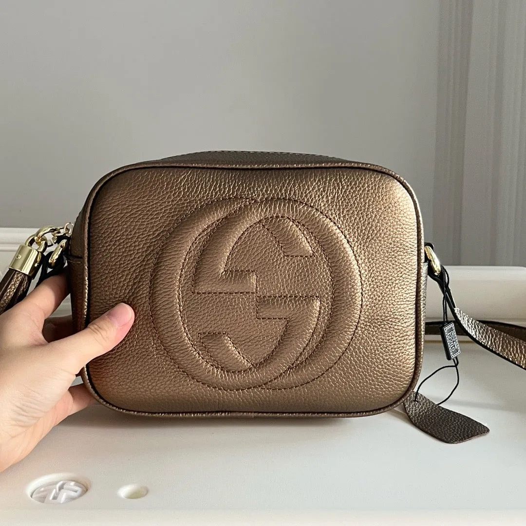 GC676 GG Disco Soho Shoulder Bag / 8.3x5.9x2.7inch