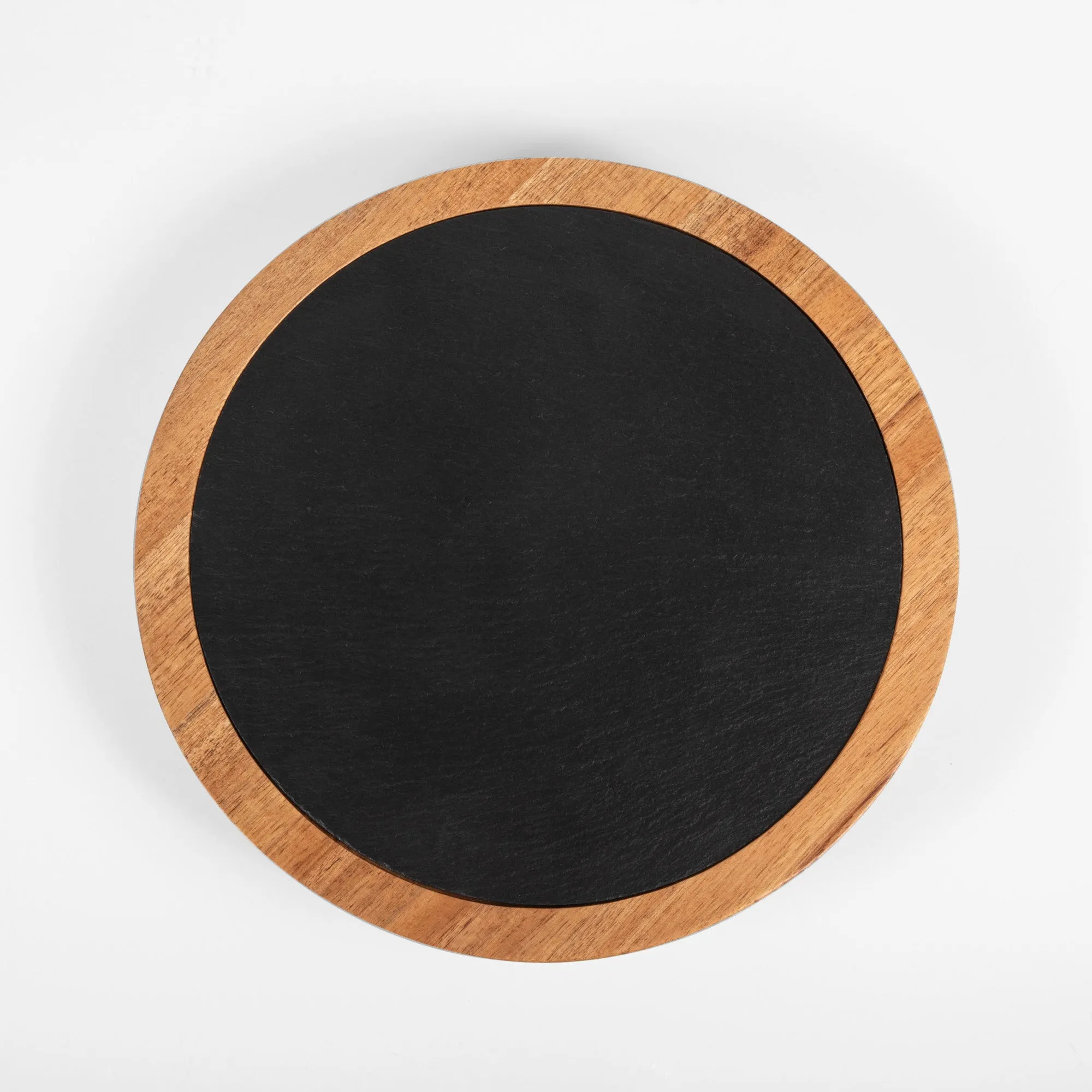 Georgia Tech Yellow Jackets - Insignia Acacia and Slate Serving Board with Cheese Tools