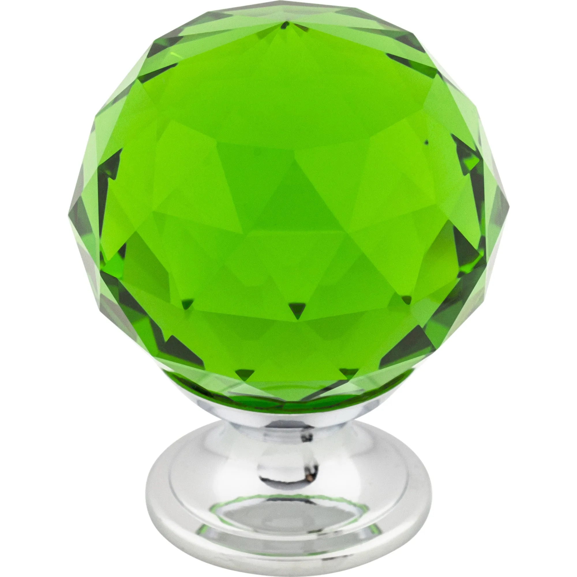 Green Crystal Knob