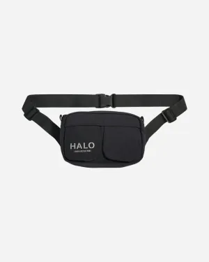 Halo Nylon Waist Bag - Black