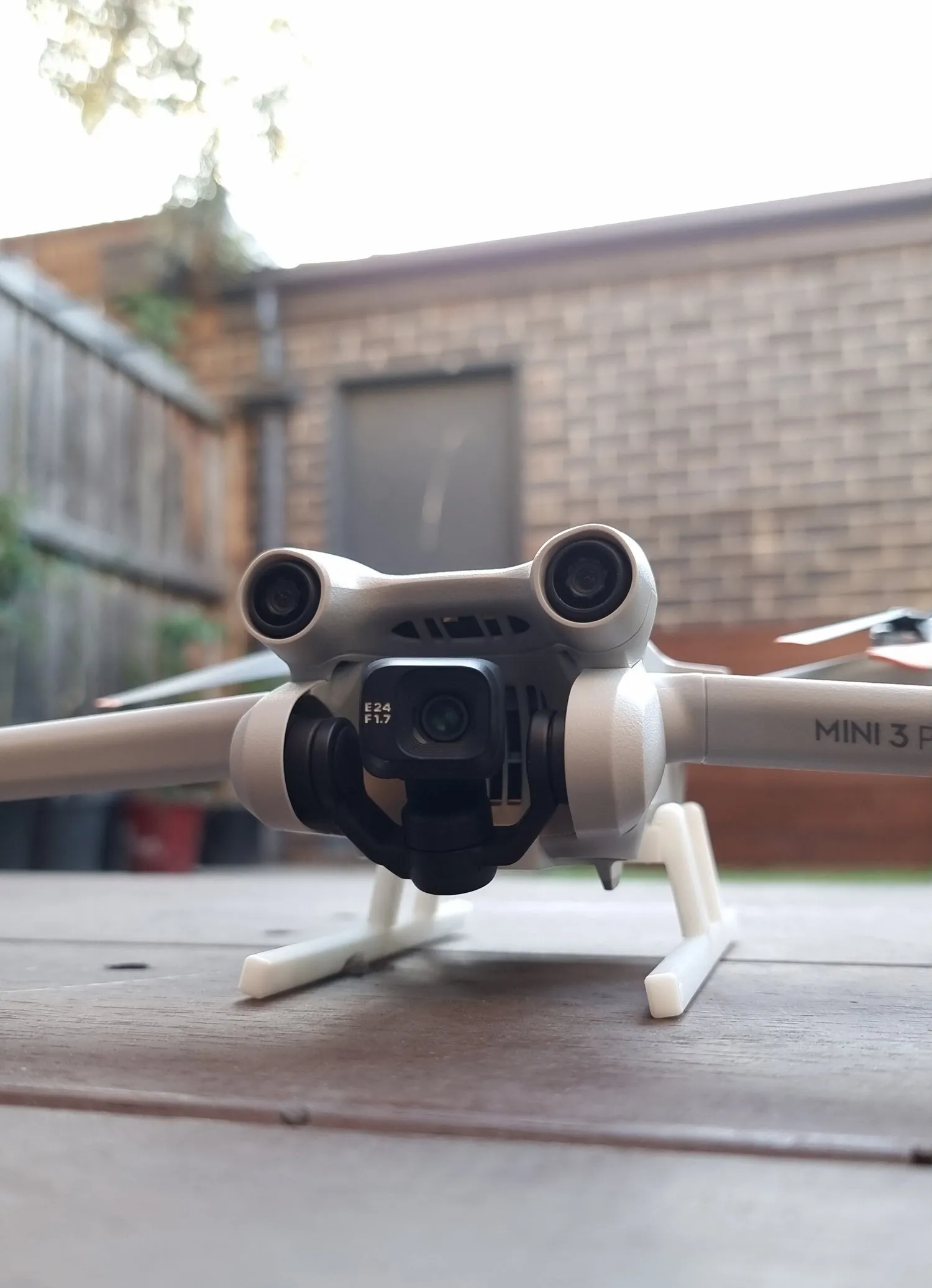 INCHARGEx Foldable Stick On DJI Mini Landing Gear Mini 3 Leg Extension for DJI Drone DJI Mini 3 Pro Helps With Mini Drone Landing will Fit in DJI Mini 3 Pro Case for storage