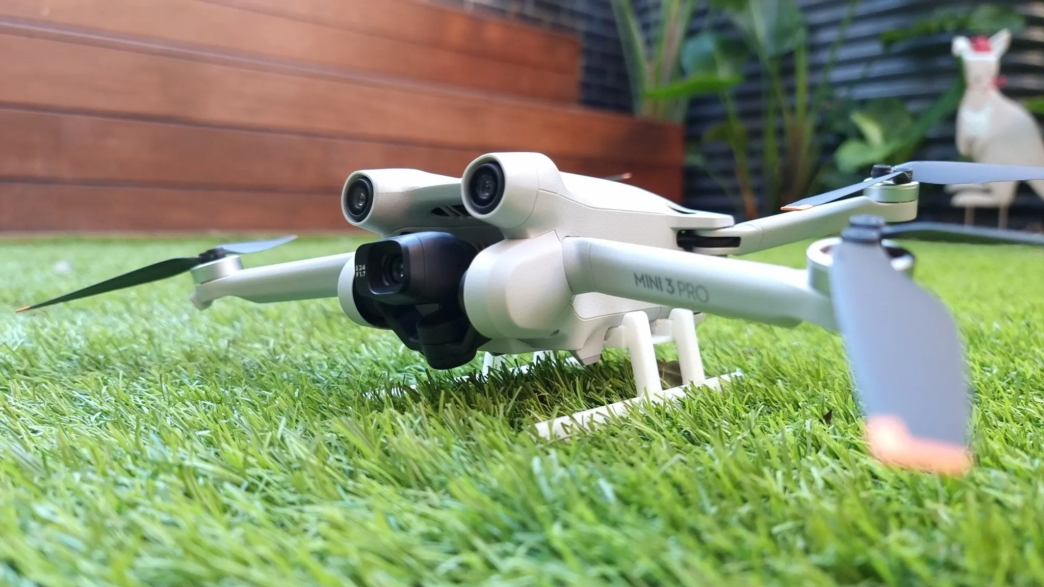 INCHARGEx Foldable Stick On DJI Mini Landing Gear Mini 3 Leg Extension for DJI Drone DJI Mini 3 Pro Helps With Mini Drone Landing will Fit in DJI Mini 3 Pro Case for storage