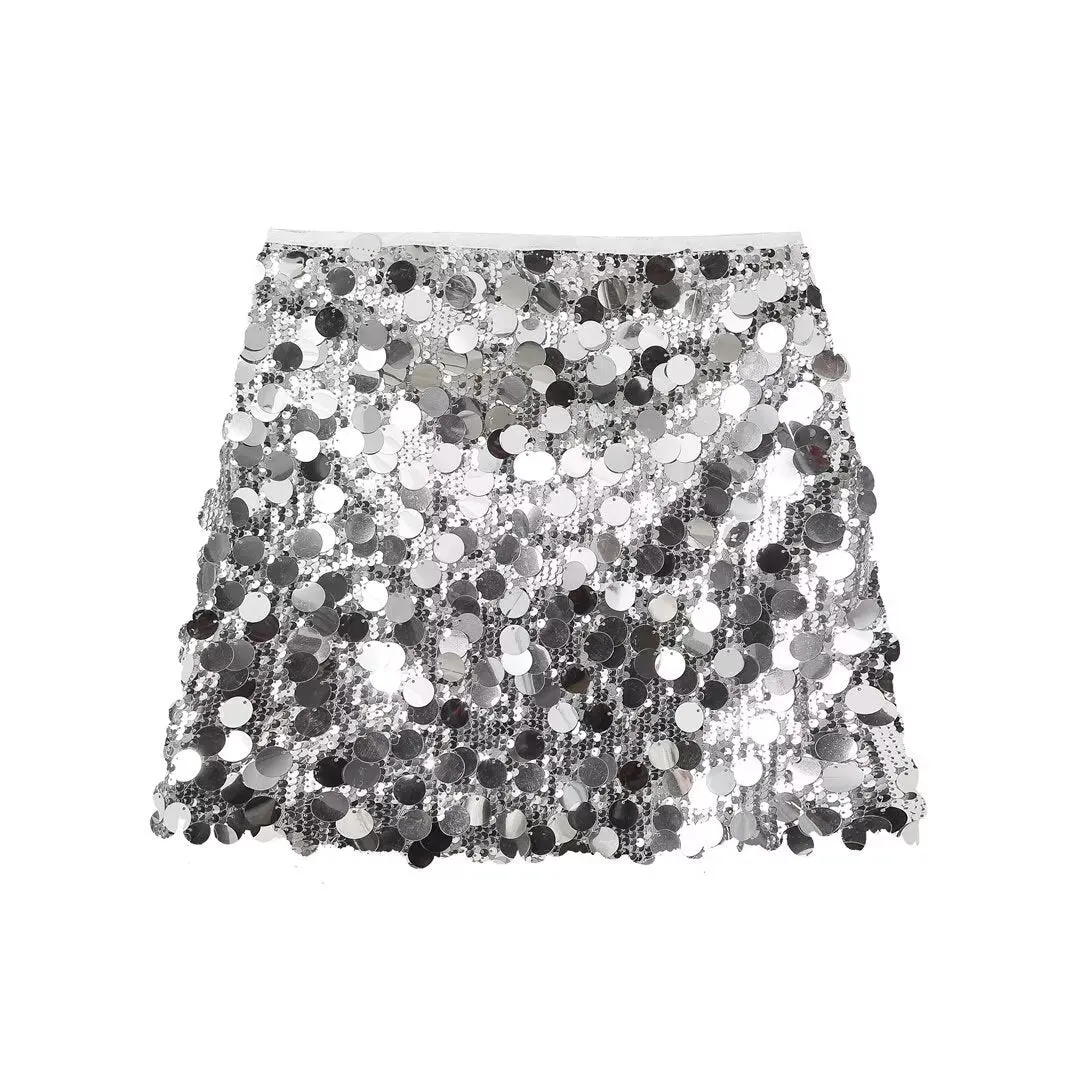 Ivyshape | Chic Sequins Skirt