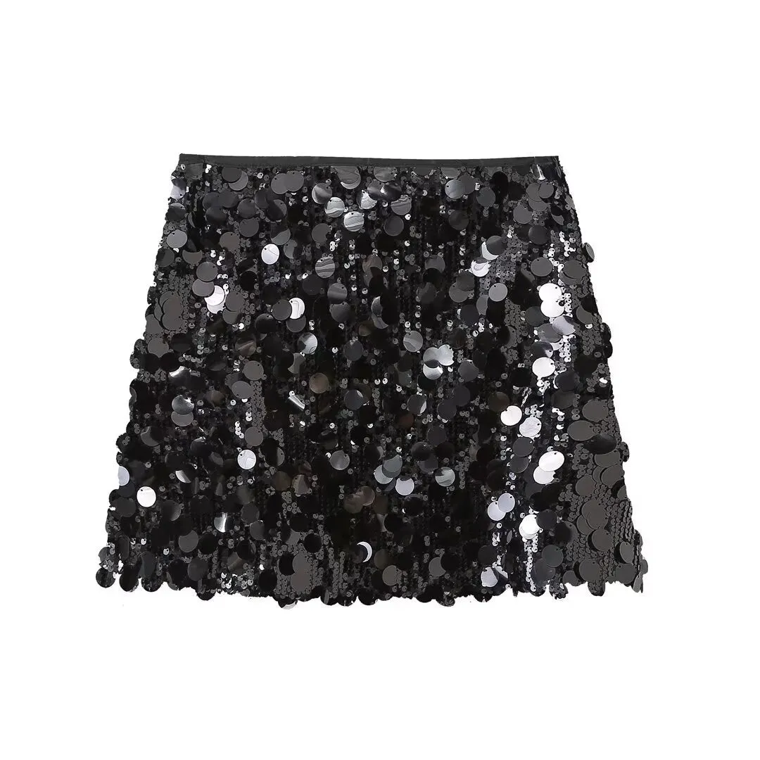 Ivyshape | Chic Sequins Skirt