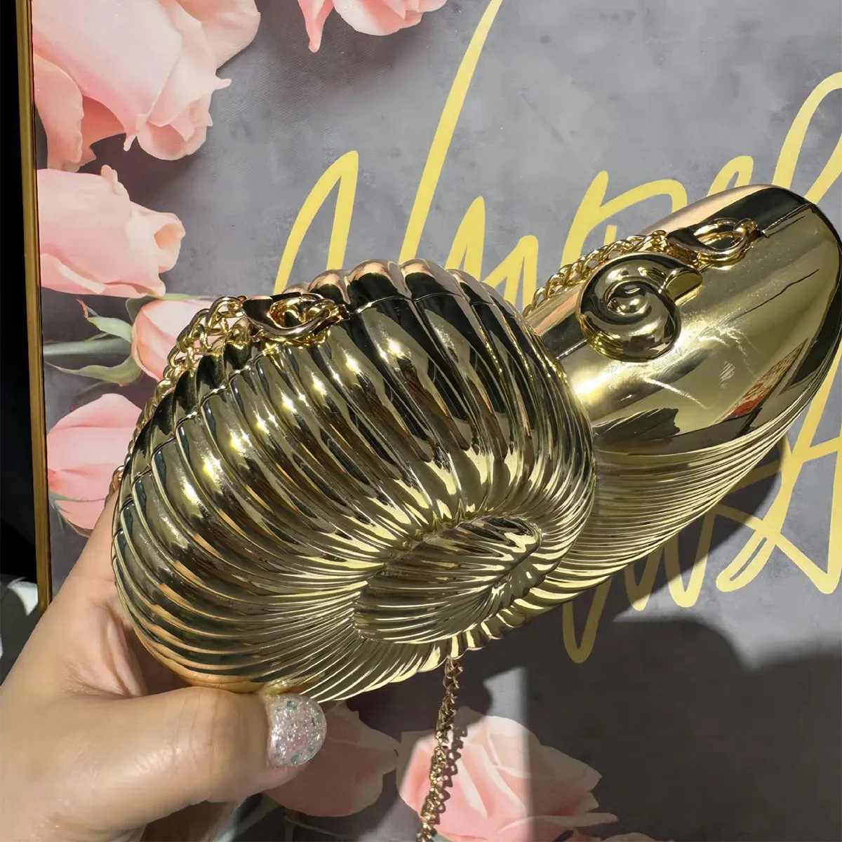 JIOMAY Conch Acrylic Bag