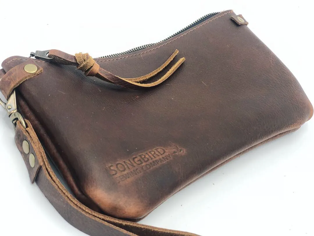 Kodiak Leather Ava Clutch