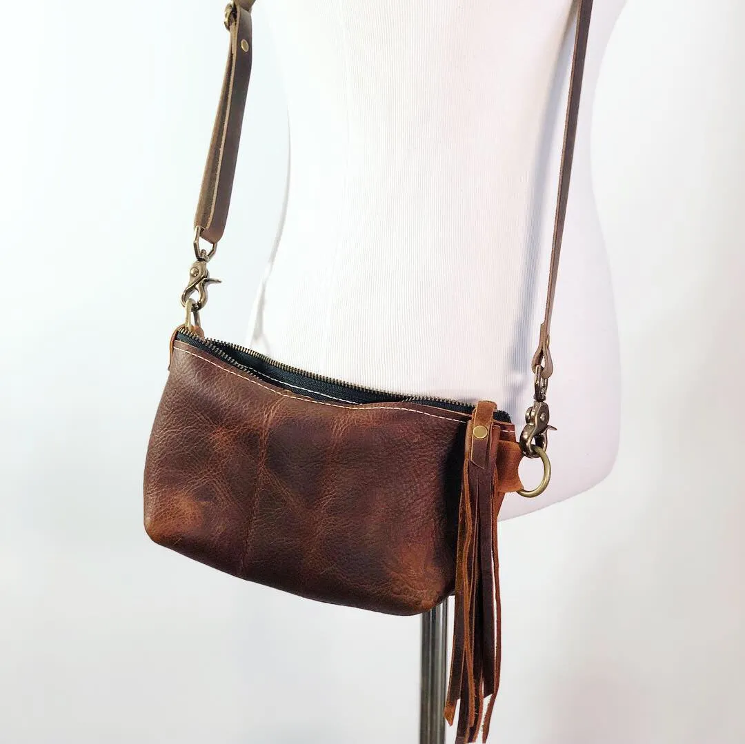 Kodiak Leather Ava Clutch