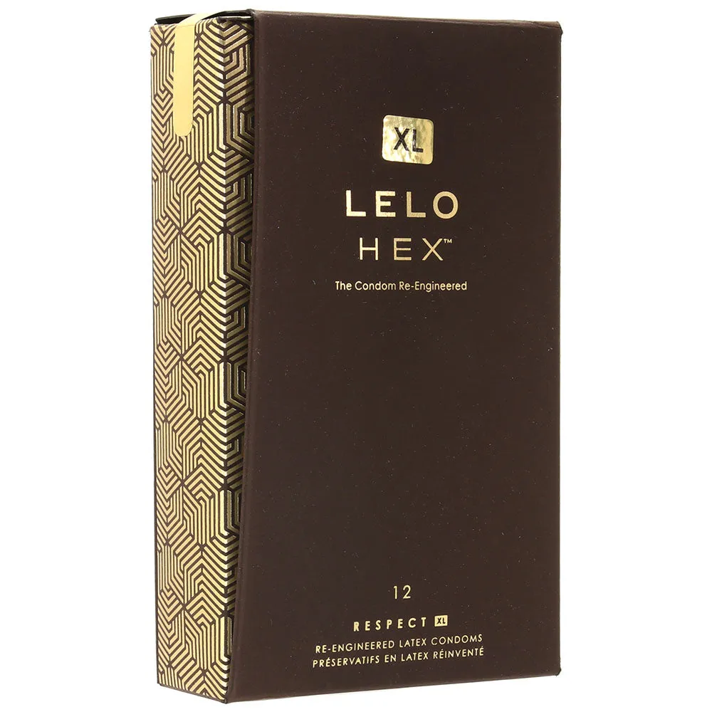 Lelo Hex Respect XL Condoms 12-Pack
