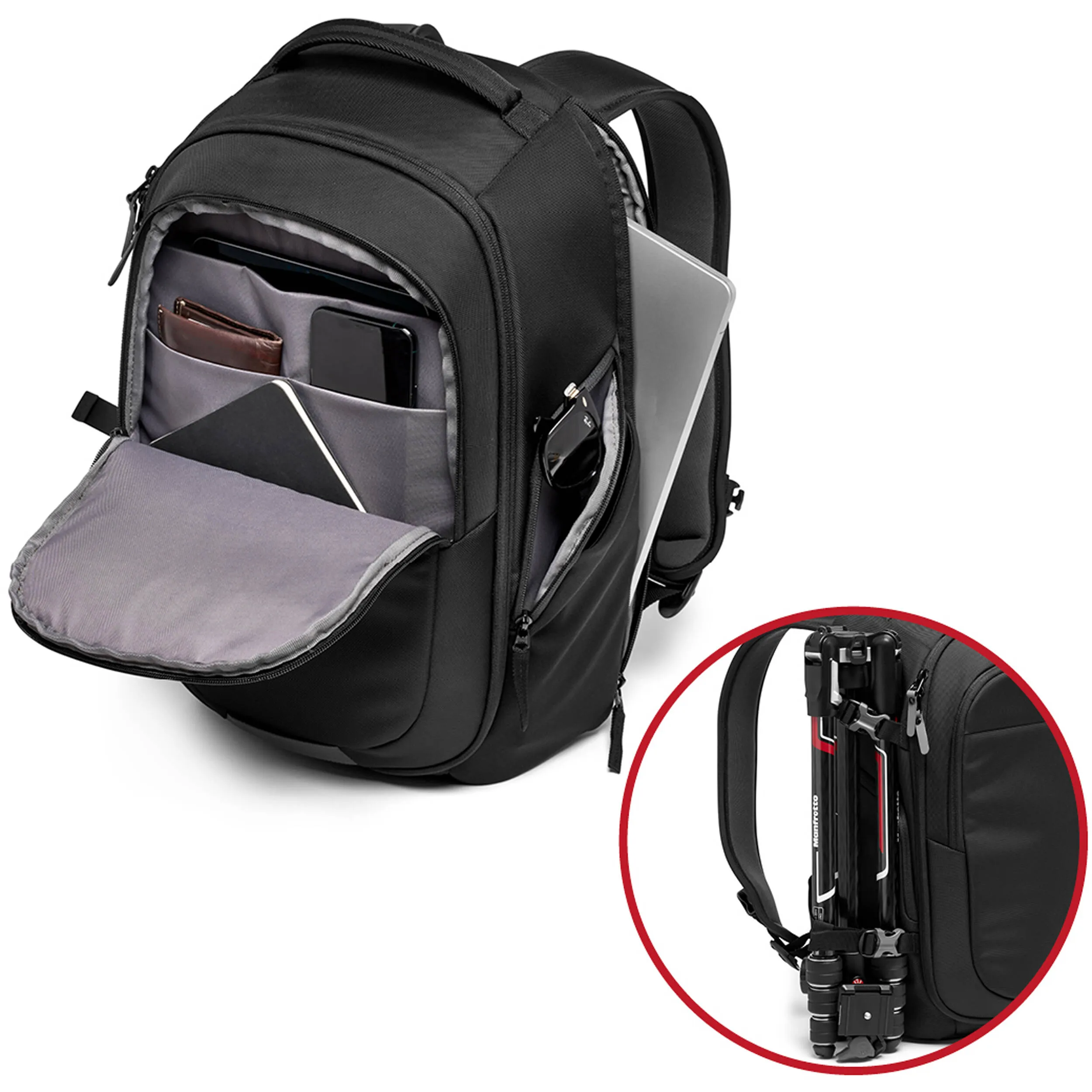 Manfrotto bag.  ADVANCED GEAR BACKPACK M III