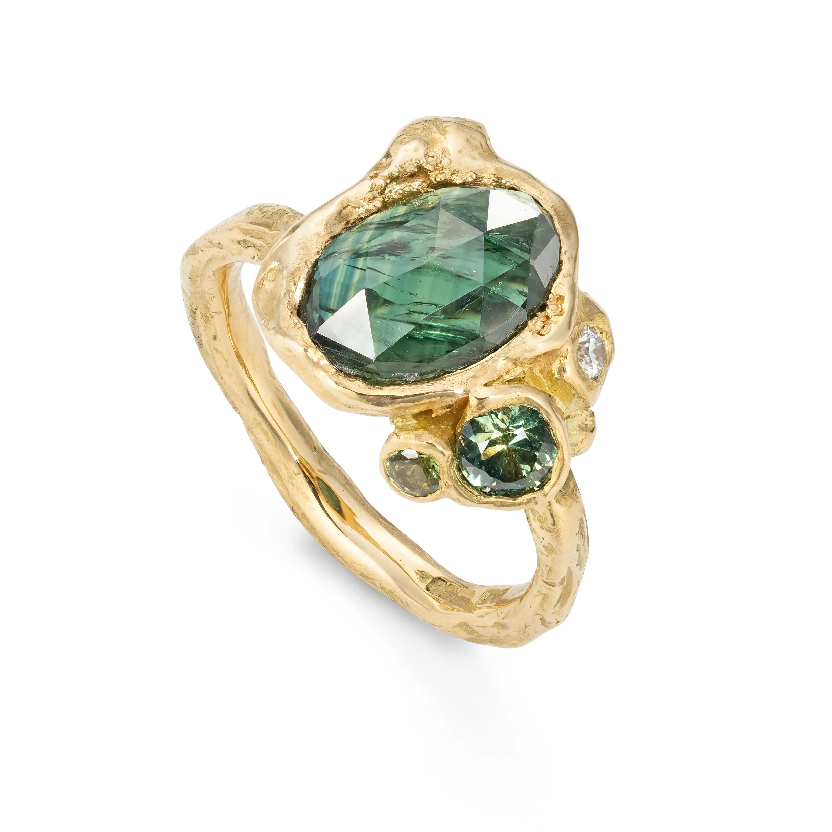 Mermaid Pool Sapphire Ring